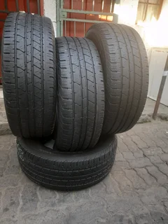 4x 255/60/r18 Continental Cross Contact Tyres 90% Thread Life Call Zuma 0617061663