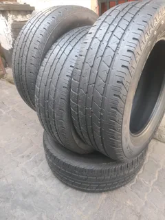 4x 255/60/R18 CONTINENTAL CROSS CONTACT TYRES 90% THREAD LIFE CALL ZUMA 0617061663