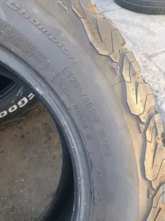 4x 275/55/R20 BF GOODRICH ALL-TERRAIN A/T KO2 TYRES CALL ZUMA 0617061663