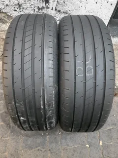 2x 225/55_R19 GOODYEAR TYRES 90% THREAD LIFE CALL ZUMA 0617061663 IS AVAILABLE NOW