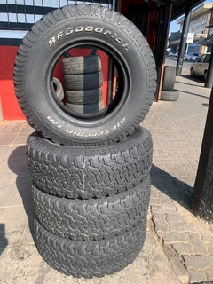 4x 275/75/R16 BF GOODRICH ALL-TERRAIN A/T OK TYRES CALL ZUMA 0617061663