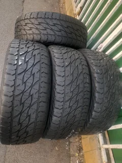 4x 265/60/R18 BRIDGESTONE DUELER A/T TYRES 85% THREAD LIFE CALL ZUMA 0617061663