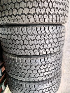 Set Of 4 Tyres 265/60/r18 Goodyear 99% Thread Life Call Zuma 0617061663
