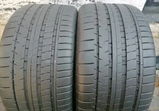 2x 285/40/r19 Michelin Pilot Supar Sport Tyres 95%thread Life Call Zuma 0617061663