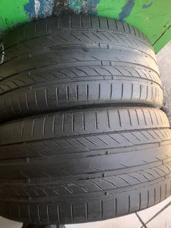 2x 265/40/R21 CONTINENTAL CONTISPORTCONTACT 5P TYRES 85%THREAD LIFE CALL ZUMA 0617061663