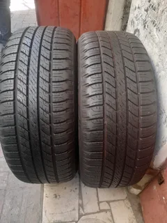 2x 255/55/r19 Goodyear Wrangler H/p High Performance Tyres Call Zuma 0617061663