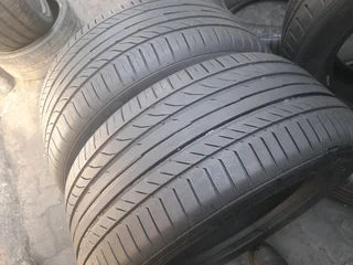 2x 255/55/R18 CONTINENTAL CONTISPORTCONTACT 5 HIGH PERFORMANCE TYRES 95%THREAD LIFE CALL ZUMA