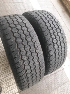 2x 225/65/r17 Goodyear Wrangler Tyres 90%thread Life Call Zuma 0617061663