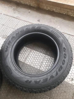 2x 225/65/R17 GOODYEAR WRANGLER TYRES 90%THREAD LIFE CALL ZUMA 0617061663