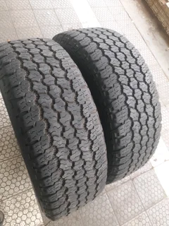 2x 225/65/R17 GOODYEAR WRANGLER TYRES 90%THREAD LIFE CALL ZUMA 0617061663