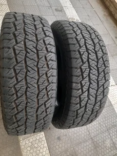 2x 235/65/R17 HANKOOK DYNAPRO AT2 TYRES CALL ZUMA 0617061663