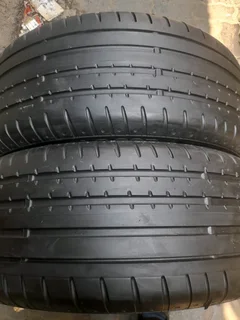 2x 225/50/R17 CONTINENTAL RUNFLAT TYRES CALL ZUMA 0617061663