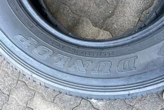 4x 265/65/R17 DUNLOP GRANDTREK AT25 TYRES 90%THREAD LIFE CALL ZUMA 0617061663