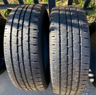 2x 255/60/R18 CONTINENTAL CROSS CONTACT TYRES CALL ZUMA 0617061663