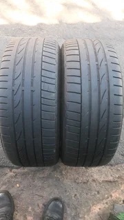 2x 205/40/r18 Bridgestone Potenza Runflat Tyres Call Zuma 0617061663