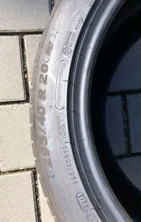 2x 295/40/R20 MICHELIN LATITUDE SPORT 3 TYRES 90% THREAD LIFE CALL ZUMA 0617061663