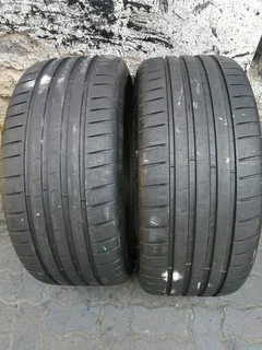 2x 245/35/r20 Michelin Pilot Sport 4 S Tyres 90%thread Life Call Zuma 0617061663
