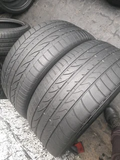 Am Selling Quality Tyres 2x 275/45/r20 Bridgestone Dueler H/p Tyres Call Zuma 0617061663