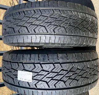 2x 265/60/r18 Continental Cross Contact At R Tyres 96%thread Life Call Zuma 0617061663