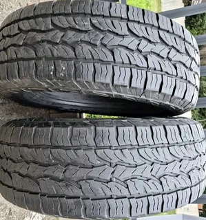 2x 265/65/R17 DUNLOP GRANDTREK TYRES IS AVAILABLE NOW CALL ZUMA 061_706_1663