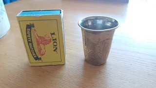 Russian Silver Kiddush cup circa 1900