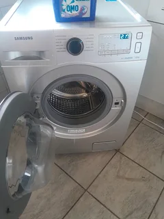 7KGS SILVER SAMSUNG ECCO BUBBLE FRONT LOADER WASHING MACHINE