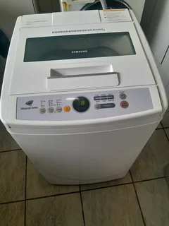 9KGS WHITE SAMSUNG TOP LOADER WASHING MACHINE