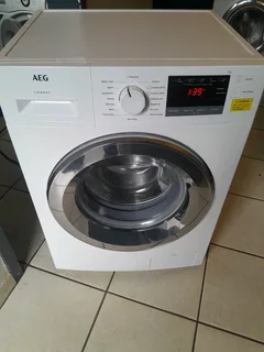 7kgs White Aeg Front Loader Washing Machine