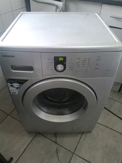 8kgs Silver Samsung Front Loader Washing Machine