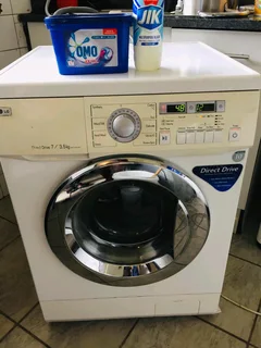 7/3.5kgs White Lg Direct Drive Front Loader Washer And Dryer Combo Machine