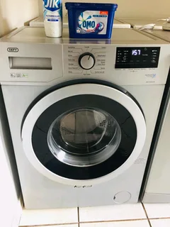6kgs Silver Defy Front Loader Washing Machine