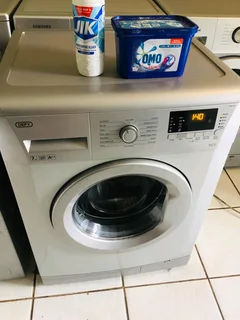 7kgs Silver Defy Front Loader Washing Machine