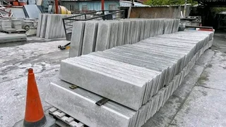 Dino&#39;s concrete fencing 鷺