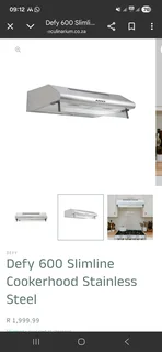 Defy cookerhood 600 STD NEW