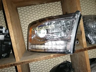 Dodge Ram 1500 pickup truck headlight