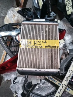 Audi RS7 sport back intercooler