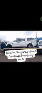2016 Ford Ranger 2.2 deasel Double cap for stripping parts