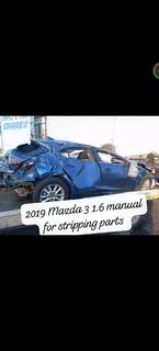2019 Mazda 3 1.6 manual for stripping parts