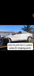 2022 Vw polo Vivo 1.4 petrol sedan for stripping parts