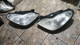 Mercedes Benz W219 headlights