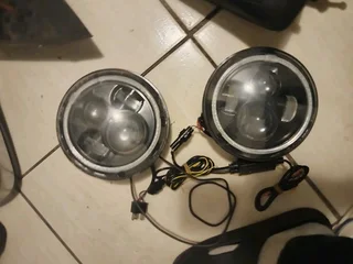Jeep headlights led headlights