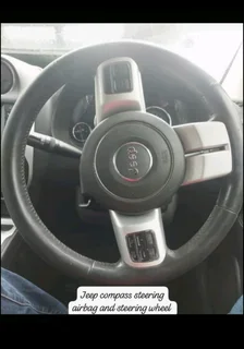 Jeep compass steering airbag and steering wheel