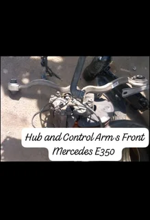 Hub and Control Arm s Front Mercedes E350