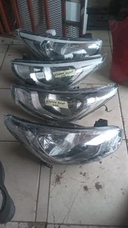 Hyundai accent headlights