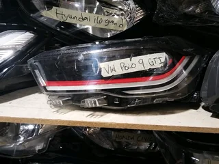 VW POLO 9 GTI headlight