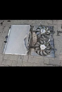 Nissan extrail radiator and fan