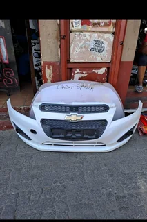 Chevrolet spark bumper and bonnet
