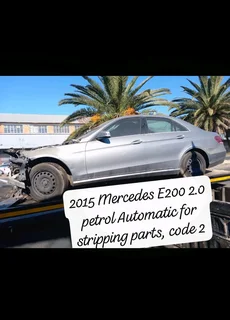 2015 Mercedes E200 2.0 petrol Automatic for stripping parts, code 2