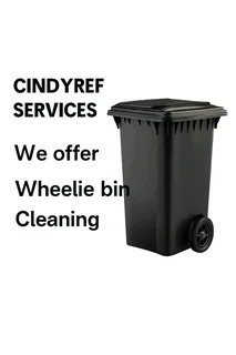 Wheelie bin cleaning