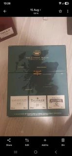 Collectors set of 2 x 3 collectors bottles- rare